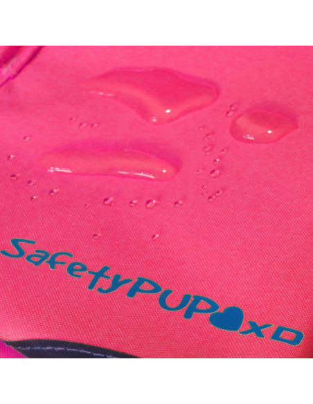 Chaleco Reflectante para Perros SafetyPUP Mediano Rosa