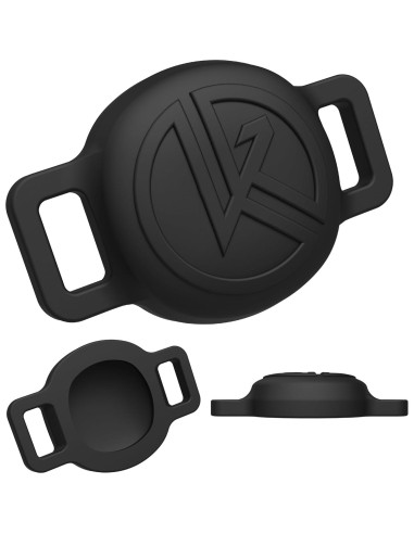 Soporte de Silicona para Collar de Gato TJD Essentials Negro