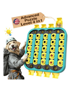 Juguete rompecabezas para perros KADTC nivel 4 verde