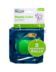 Cubo de Rompecabezas Interactivo para Perros Outward Hound 2