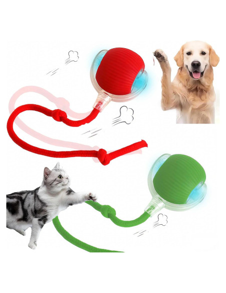 2 Juguetes Interactivos para Gatos y Perros JinRui-T