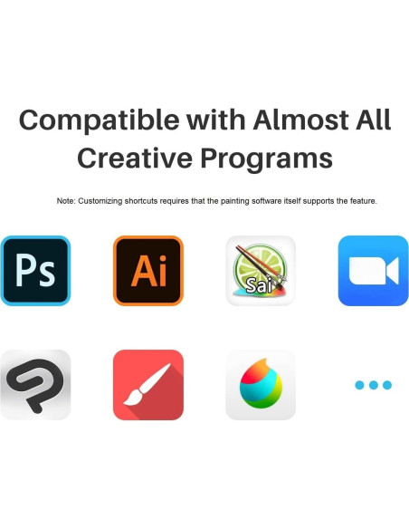 Teclado Programable Bluetooth Huion Keydial Mini 18 Teclas