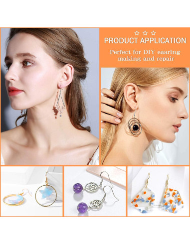 Kit de Fabricación de Pendientes Anezus 2320 Piezas