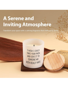 Vela Aromática de Recuperación Xuzhou Darui 9.5 oz Lavanda 2