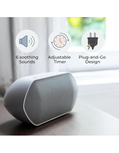 Yogasleep Soundcenter Máquina de Ruido Blanco 6 Sonidos