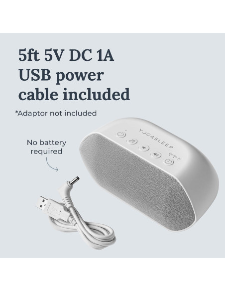 Yogasleep Soundcenter Máquina de Ruido Blanco 6 Sonidos