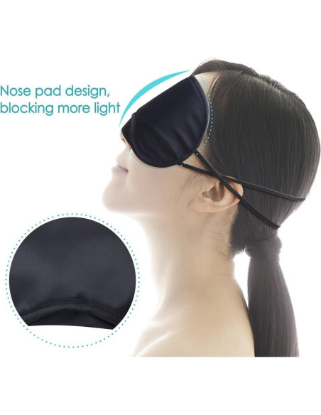 12 Máscaras de Ojos SOONARY Multicolor Suaves y Cómodas