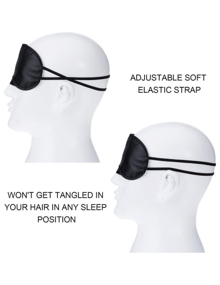 12 Máscaras de Ojos SOONARY Multicolor Suaves y Cómodas