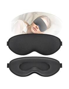 Máscara para dormir 3D SANREE ajustable y transpirable