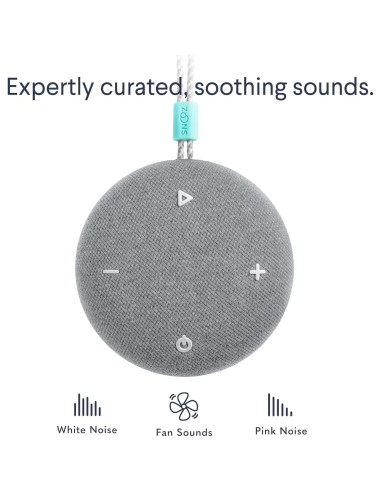 Máquina de Sonido Portátil SNOOZ Go Carbón 6 Sonidos