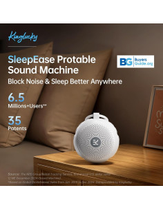 Máquina de Sonido Kinglucky S7 Portátil 18 Sonidos Relajantes 2