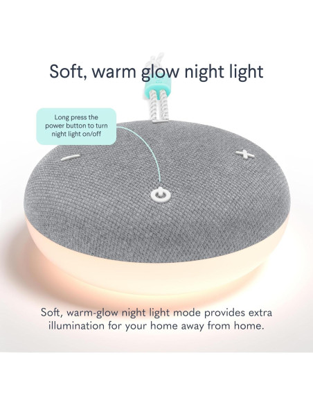 Máquina de Sonido Portátil SNOOZ Go Carbón 6 Sonidos