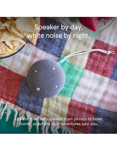 Máquina de Sonido Portátil SNOOZ Go Carbón 6 Sonidos