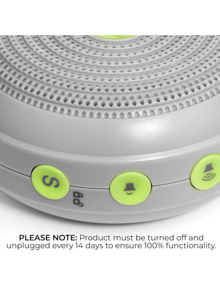 Yogasleep Hushh Máquina de Sonido y Funda de Viaje 2 Pzas