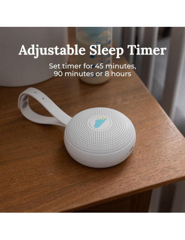 Yogasleep Hushh+ Máquina de Ruido Blanco Portátil 20 Sonidos