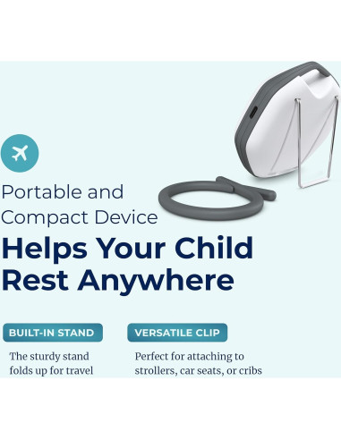 Máquina de Sonido Portátil LectroFan Alpha - Ruido Blanco Recargable