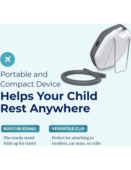 Máquina de Sonido Portátil LectroFan Alpha - Ruido Blanco Recargable