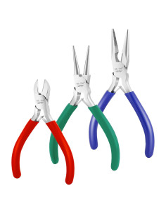 Kit de Alicates de Joyería Mr. Pen - 3 Piezas Ergonómico