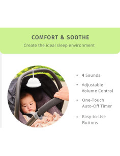 Máquina de Sonido HoMedics MYB-S120 para Bebés - Ruido Blanco 2