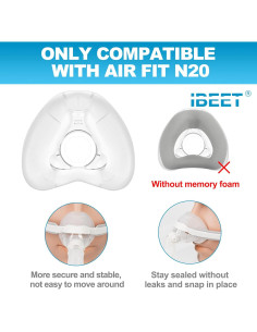 Cojín de Reemplazo IBEET N20 Mediano Silicona Premium 2