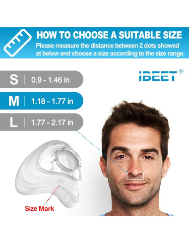 Cojín de Reemplazo IBEET N20 Mediano Silicona Premium