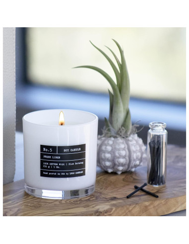 Vela Aromática de Soya Lulu 9 Oz En El Estado de Ánimo