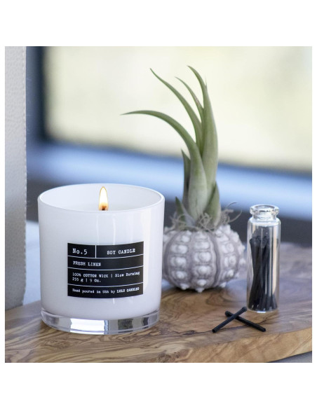 Vela Aromática de Soya Lulu 9 Oz En El Estado de Ánimo