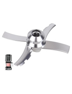 Cuchilla de Paleta Reemplazo Ninja Creami NC300 Acero Inox