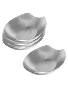 Soporte para cucharas OGGI - Set de 4 - Acero inoxidable