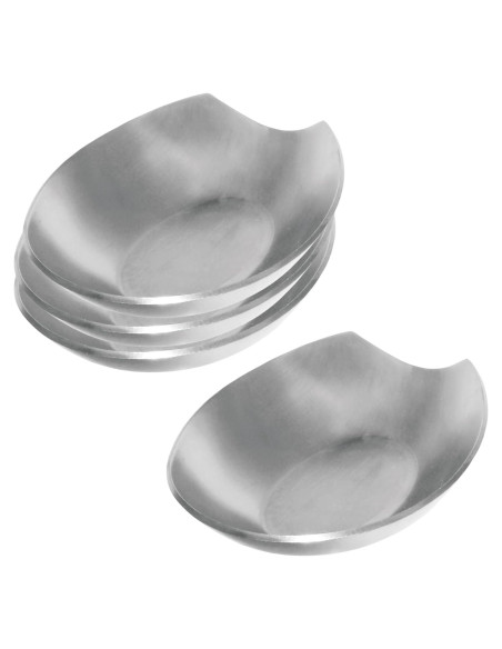 Soporte para cucharas OGGI - Set de 4 - Acero inoxidable