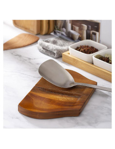Soporte Doble para Cucharas de Acacia NHKRTE 24,89x14,99cm
