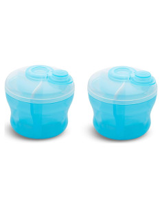 Dispensador de Fórmula Munchkin Azul, 2 Unidades, 266ml