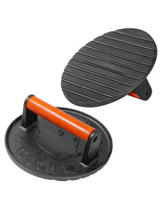 Prensa para Hamburguesas Vivicreate 17.78 cm Hierro Fundido