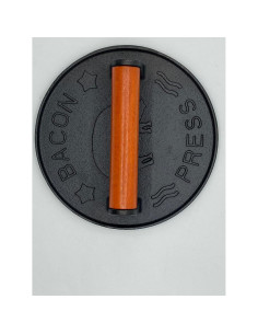 Prensa para Hamburguesas Vivicreate 17.78 cm Hierro Fundido 2