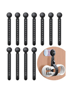 12 Correas Magnéticas de Silicona JOYROOM para Cables