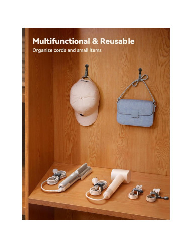 12 Correas Magnéticas de Silicona JOYROOM para Cables