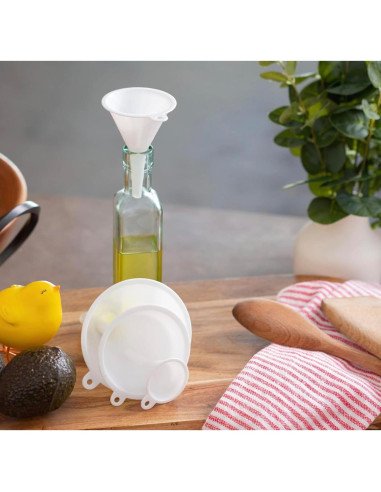 Juego de Embudos de Plástico Rocky Mountain Goods Set de 4