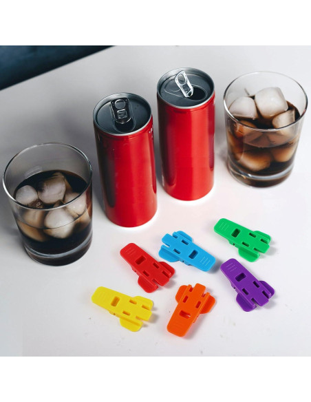 6 Abridores de Latas XIHIRCD de Colores Variados 56x35.6mm