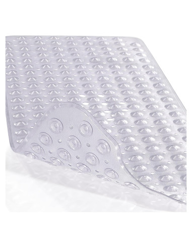 Alfombrilla de Ducha Antideslizante Yimobra 101,6 x 40,6 cm Gris