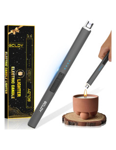 Encendedor Eléctrico Gcldy USB Recargable a Prueba de Viento