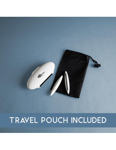 Gleener Quitapelusas Compacto Manual 119g Blanco