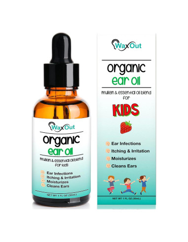 Aceite limpiador de cera de malva WaxOut para niños 81g