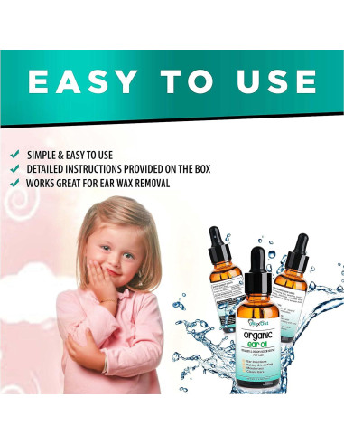 Aceite limpiador de cera de malva WaxOut para niños 81g