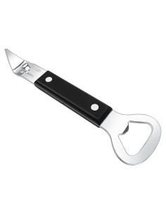 Abre Latas y Botellas KTOJOY 2 en 1 Acero Inoxidable Negro