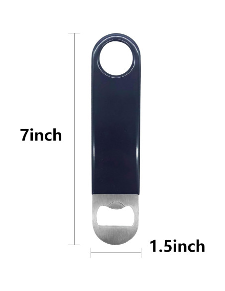 Paquete de 3 Abrebotellas KTOJOY Acero Inoxidable 17,78 cm