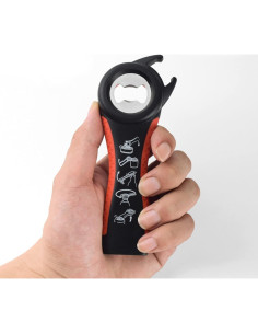 2 Piezas Abrebotellas Multiusos RALIS 5 en 1 Ergonomico 2