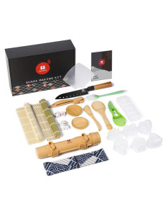 Kit de Hacer Sushi SUPJOYES 27 Piezas para Principiantes