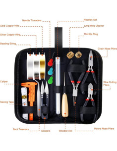 Kit de Fabricación de Joyas PAXCOO con 845 Accesorios y Herramientas 2