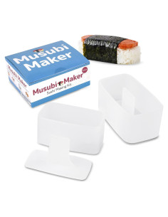 Kit de Fabricación de Musubi IMPRESA - 2 Moldes Antiadherentes