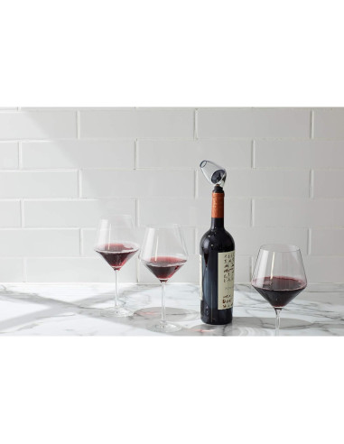 Aereador y Vertedor de Vino Houdini Acero Inoxidable 15 cm